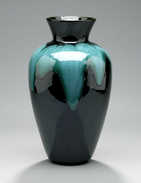blue-green vase