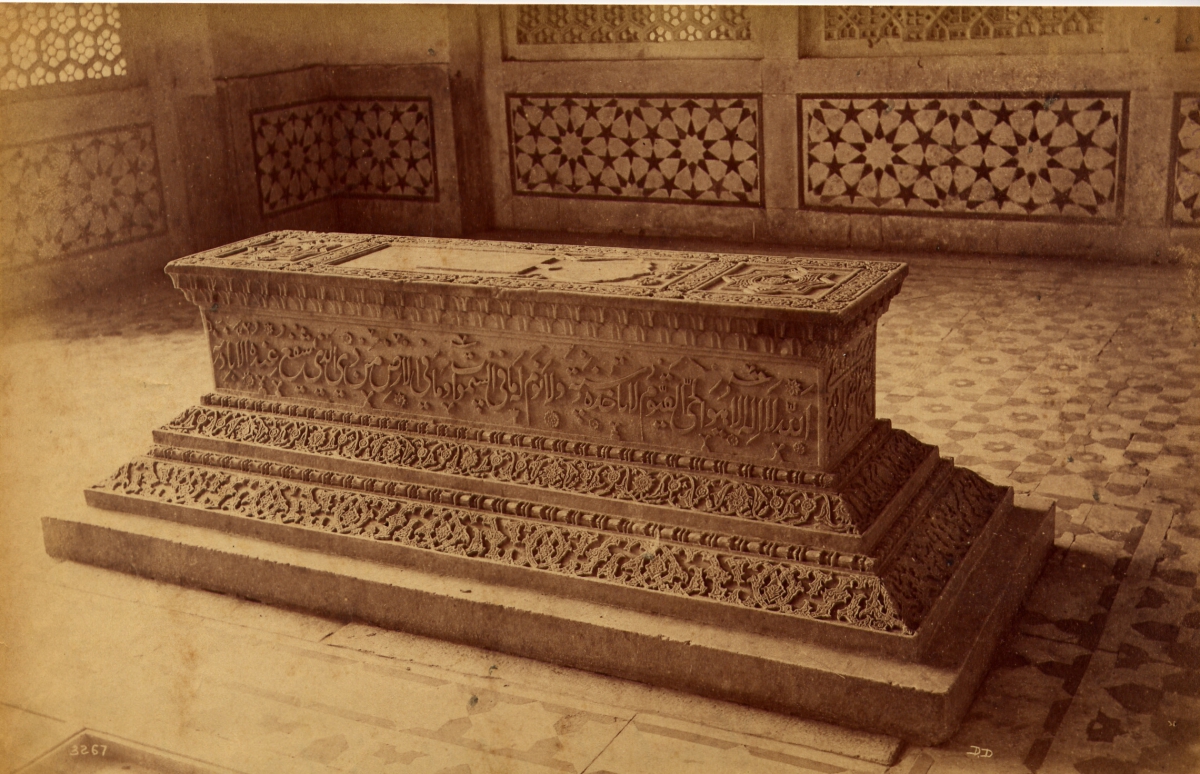 Tomb of Akbar’s Daughter, Secundra [Sikandra], 1886-1887, Abumen print, 