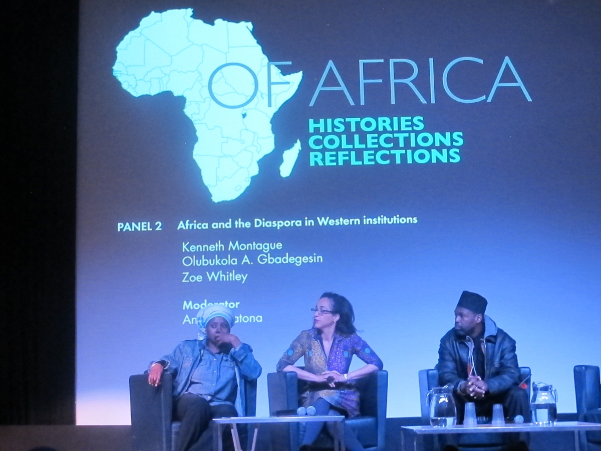The panel on Learning from Into the Heart of Africa