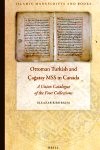 Ottoman Turkish and Çaĝatay MSS in Canada