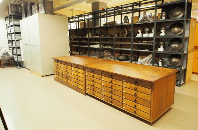 ROM collections storage facilities