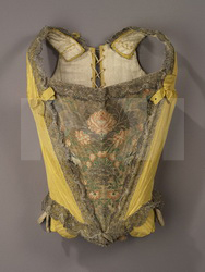 An 18th century girl's bodice