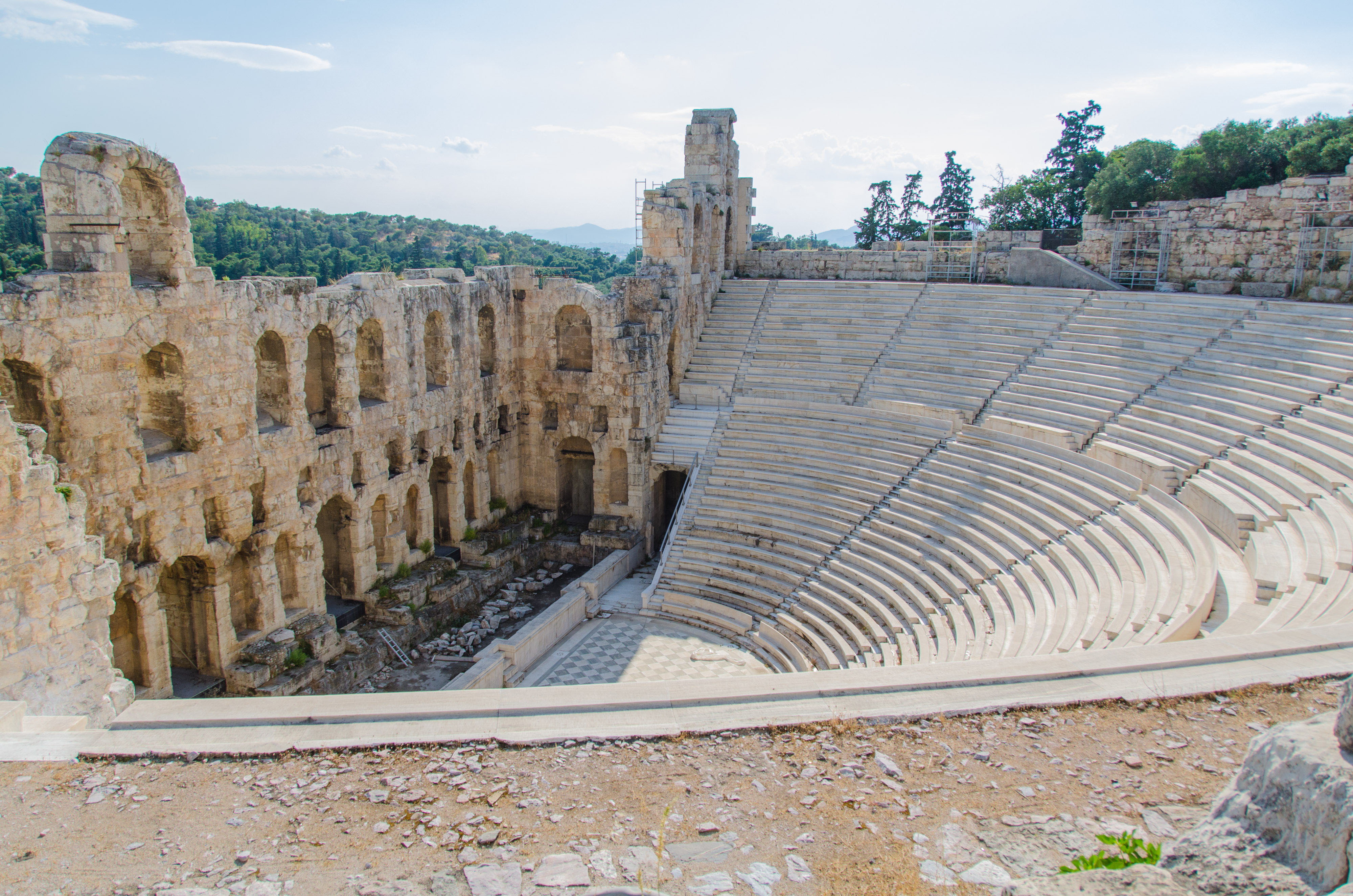 Odeon of Herodes Atticus, Athens, Greece. © Paul Vaculik, 2013.