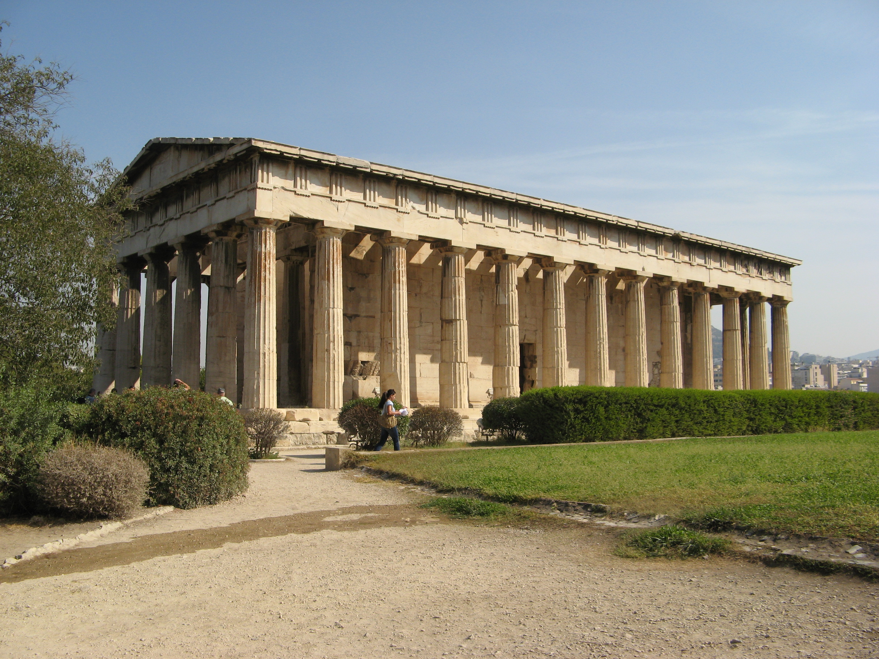 Temple of Hephaistos, Athens, Greece. © Storeye, Wikimedia Commons, 2007.
