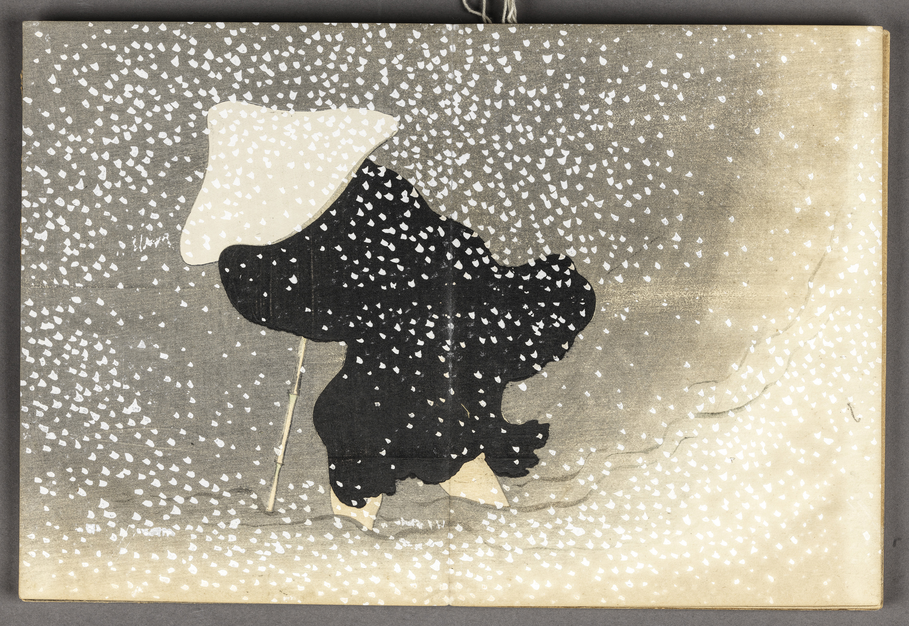 Meiji period “Flowers of a Hundred Worlds (Momoyogusa 百々世草), vol. 1” by Kamisaka Sekka (1866 - 1942), album of woodblock prints; ink and colour on paper, 1909-10, Japan, 2001.78.1. © ROM. This acquisition was made possible by a generous grant from the ROM Foundation.