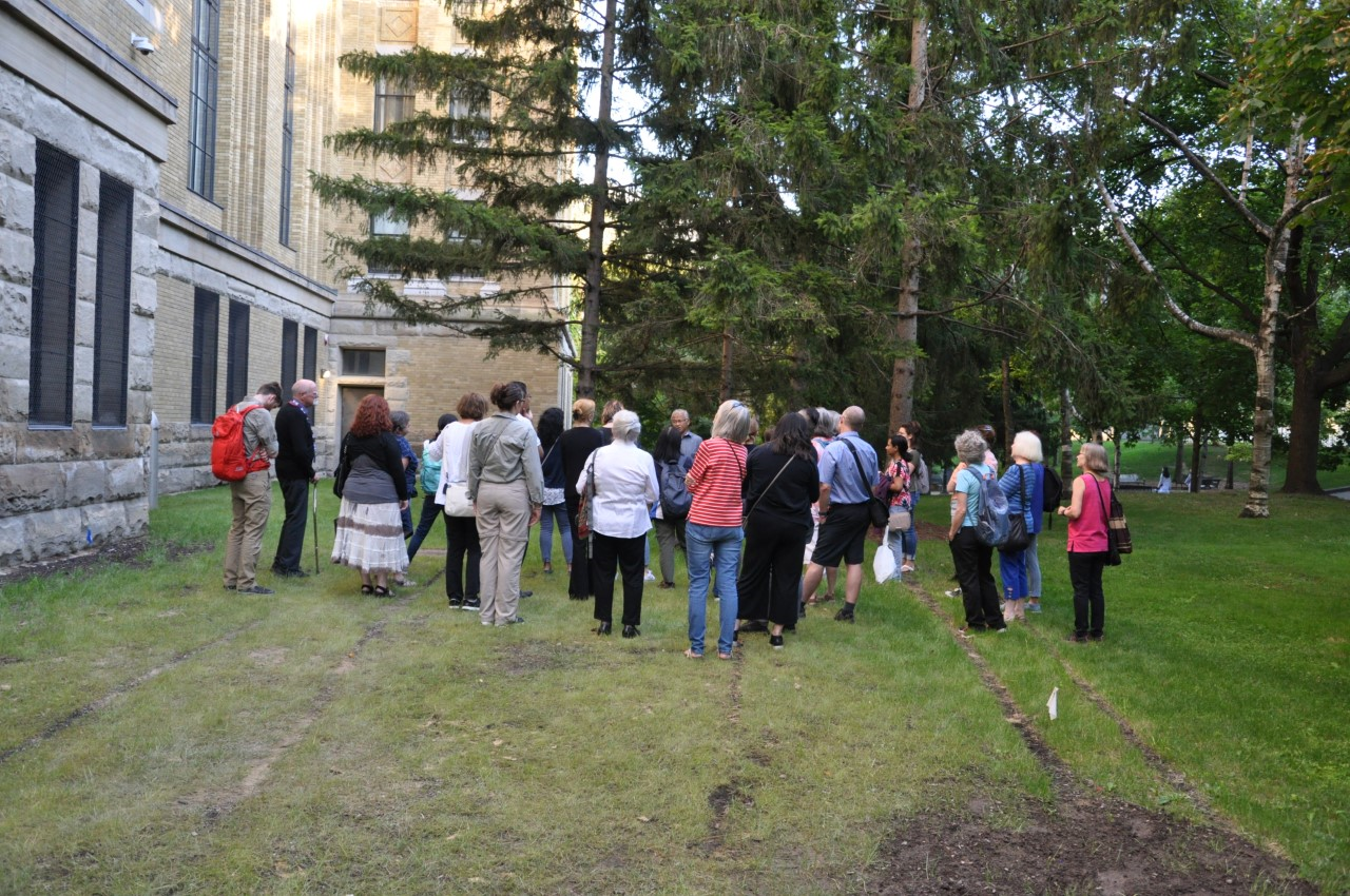 Group of people walking 