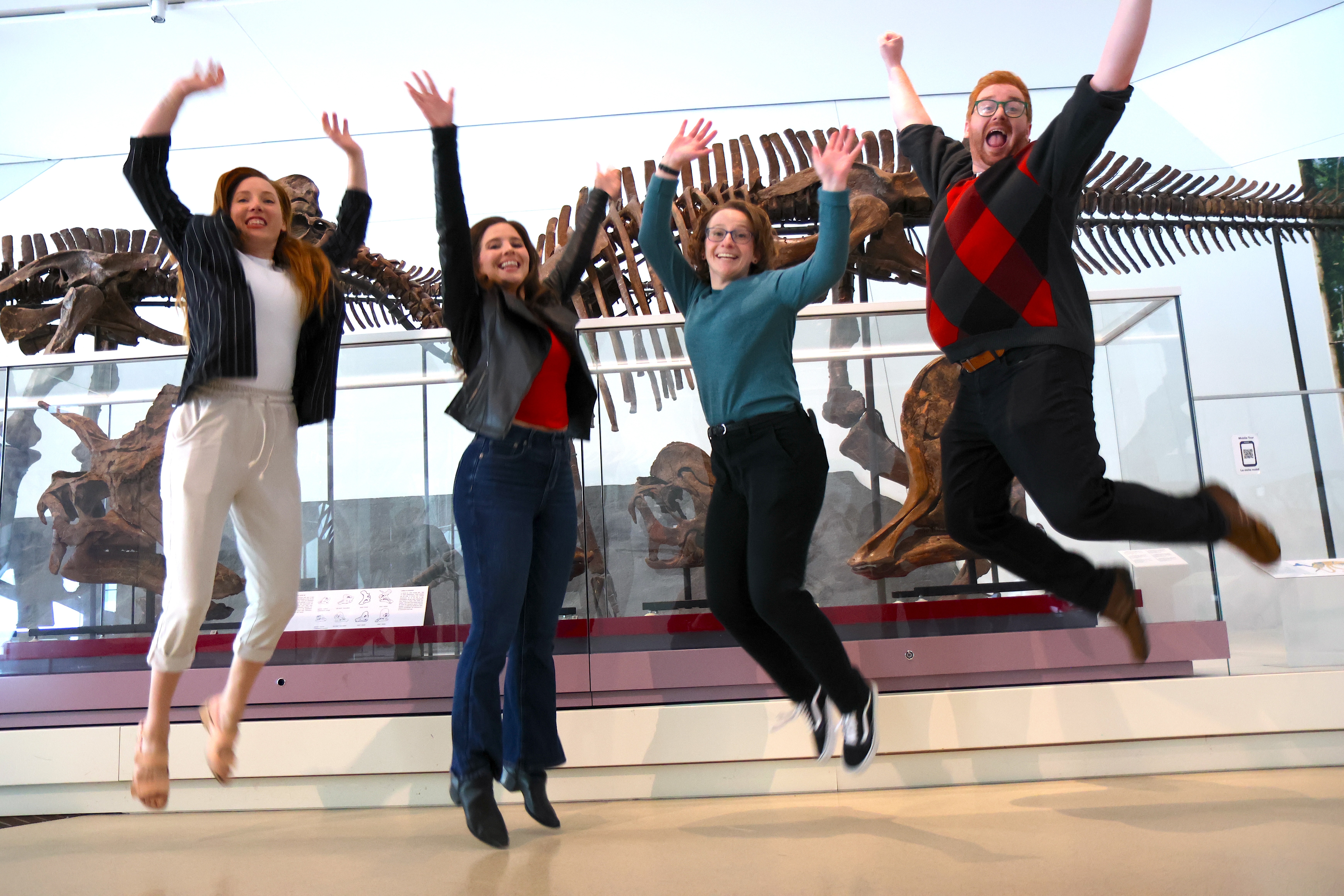 4 ROM guest jumping in excitement 