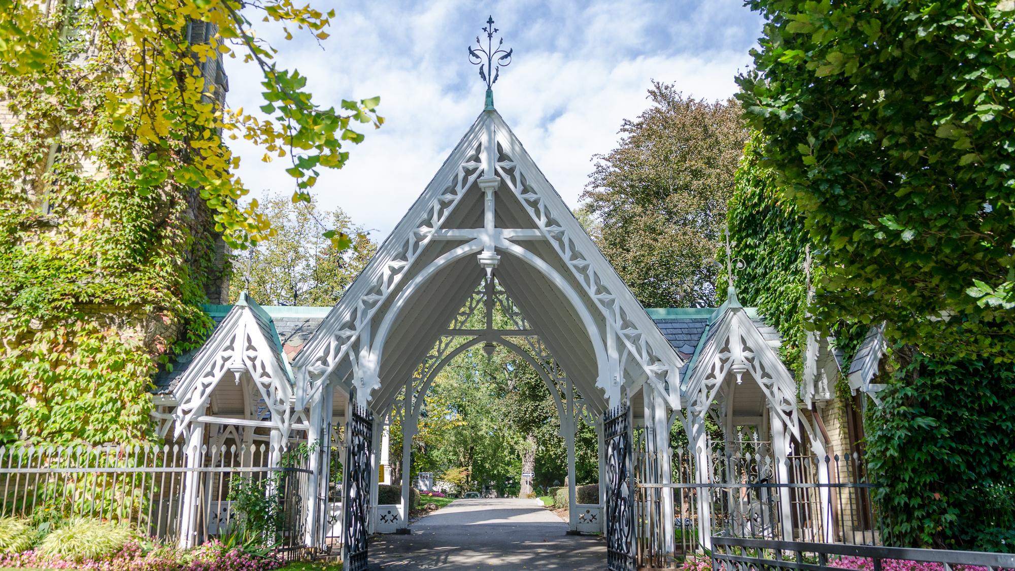 Gate entrance to Necropolis