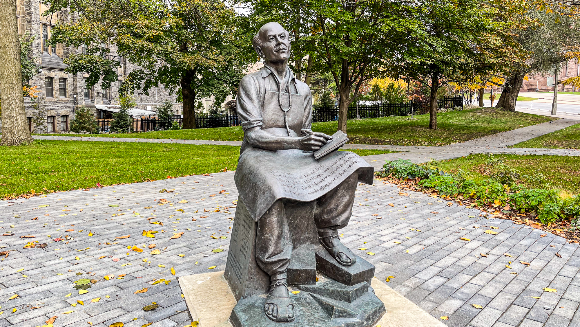 Statue of Dr. Norman Bethune