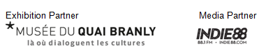 Exhibition Partner MUSÉE DU QUAI BRANLY no osê dialoguent les cultures Media Partner INDIE88 Authentic Canadian Experience logo