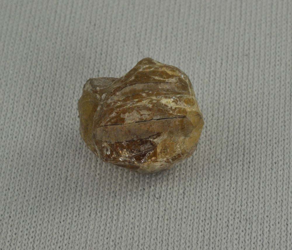 amber glass bead