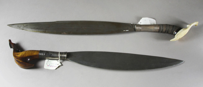 Filipino swords in the ROM collection known as 
