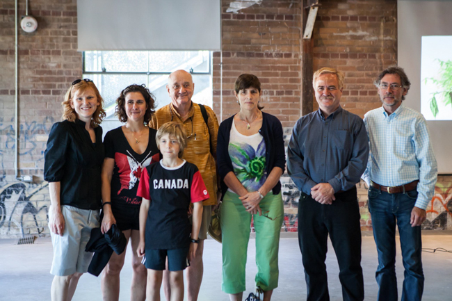 A group photo of ROM volunteers and contributors to the Toronto Biodiversity series