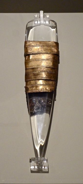 Celtic Scabbard for a knife. Found in the Rome gallery. Celtic Scabbard for a knife. Found in the Rome gallery.