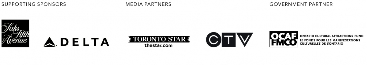 Supporting sponsors: Delta, Toronto Star, CTV, OCAF