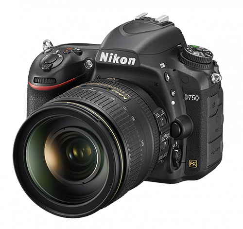 Nikon D750 camera