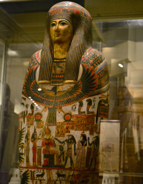 Djedmaatesankh's cartonnage coffin