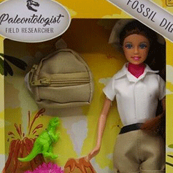 Paleontologist "Fossil Dig" Doll