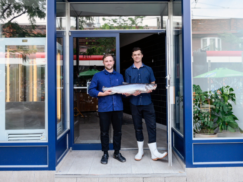 Jon Klip & Matt Taylor, Co-Founders of Affinity Fish. Image Credit: Toronto Life