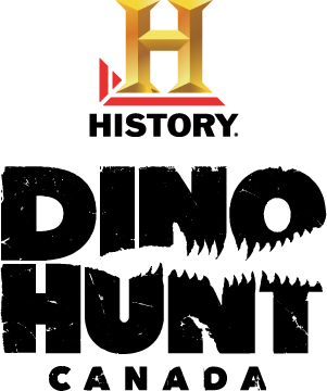 Logo pour Dino Hunt Canada Logo : History Channel Dino Hunt - Un nouveau dinosaure a été découvert