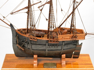 a model ship