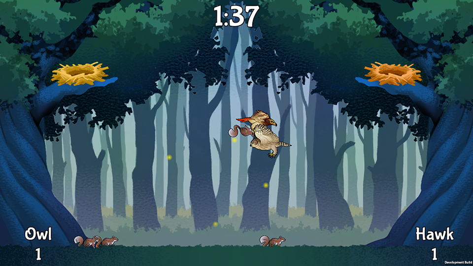 screenshot of the forest level