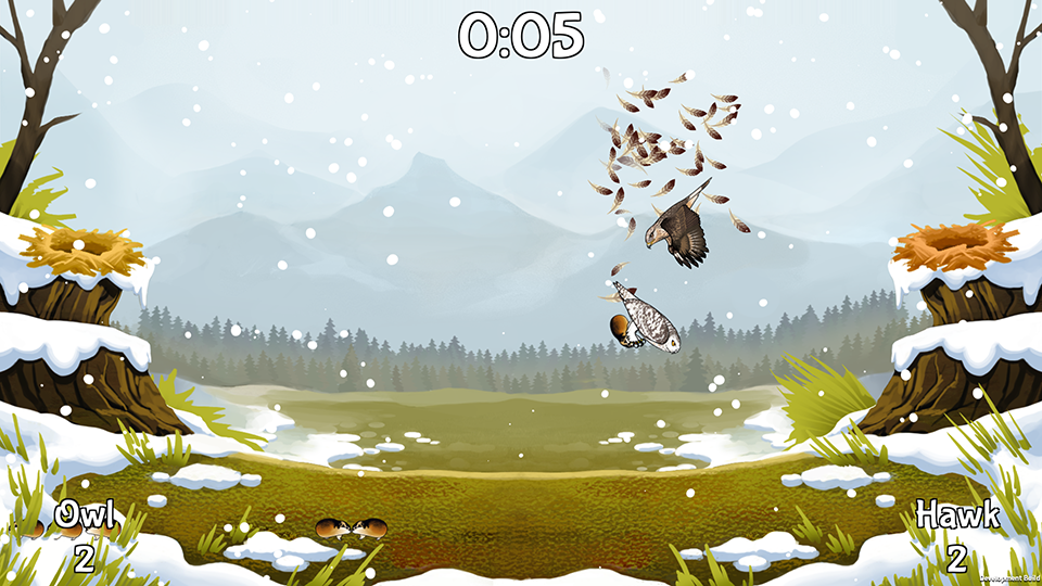 screenshot of the tundra level