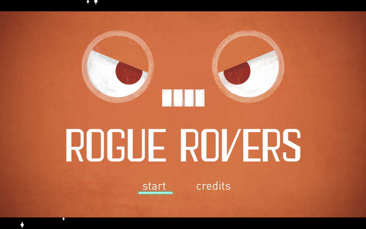 rogue rovers title screen
