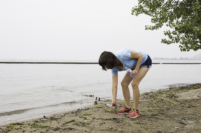 Join a shoreline cleanup near you to help fight plastic pollution in the Great Lakes. Photo credit: Cristina Bergman
