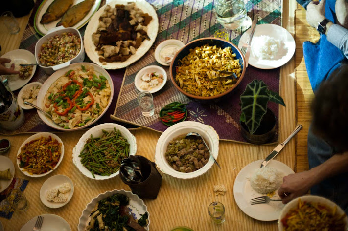 Pre-trip meal (Photo: Brennan Caverhill)