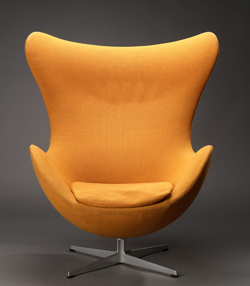 Chaise orange