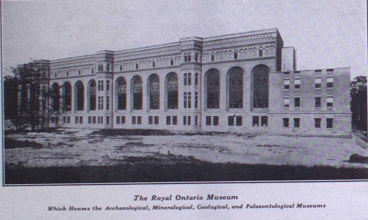 'Royal Ontario Museum' in Toronto of To-Day. Toronto: 1913