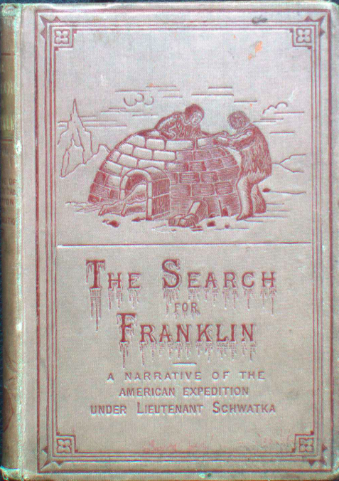 Book cover, "The Search for Franklin". 