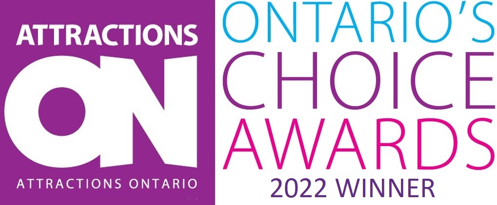Attractions Ontario: Ontario's Choice Awards 2022 Winner.