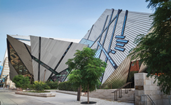 View of the ROM's Michael Lee-Chin Crystal.