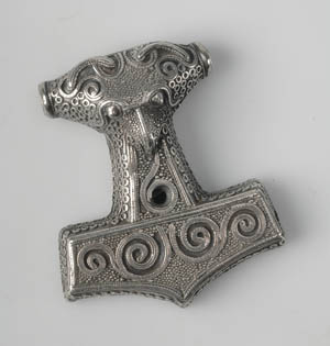 Thors hammer pendant ID# SHM 9822:810 Credit: Swedish History Museum