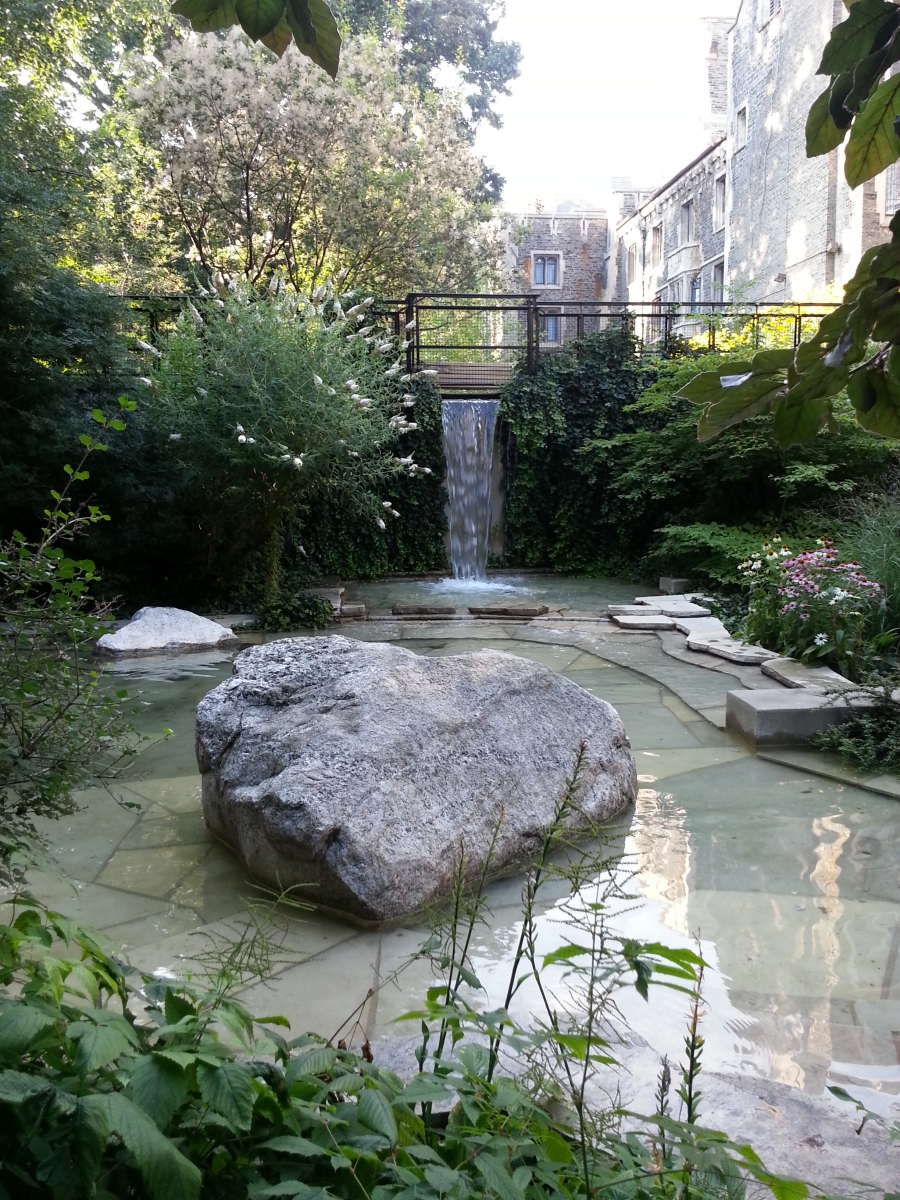 Garden surrounding the ROM