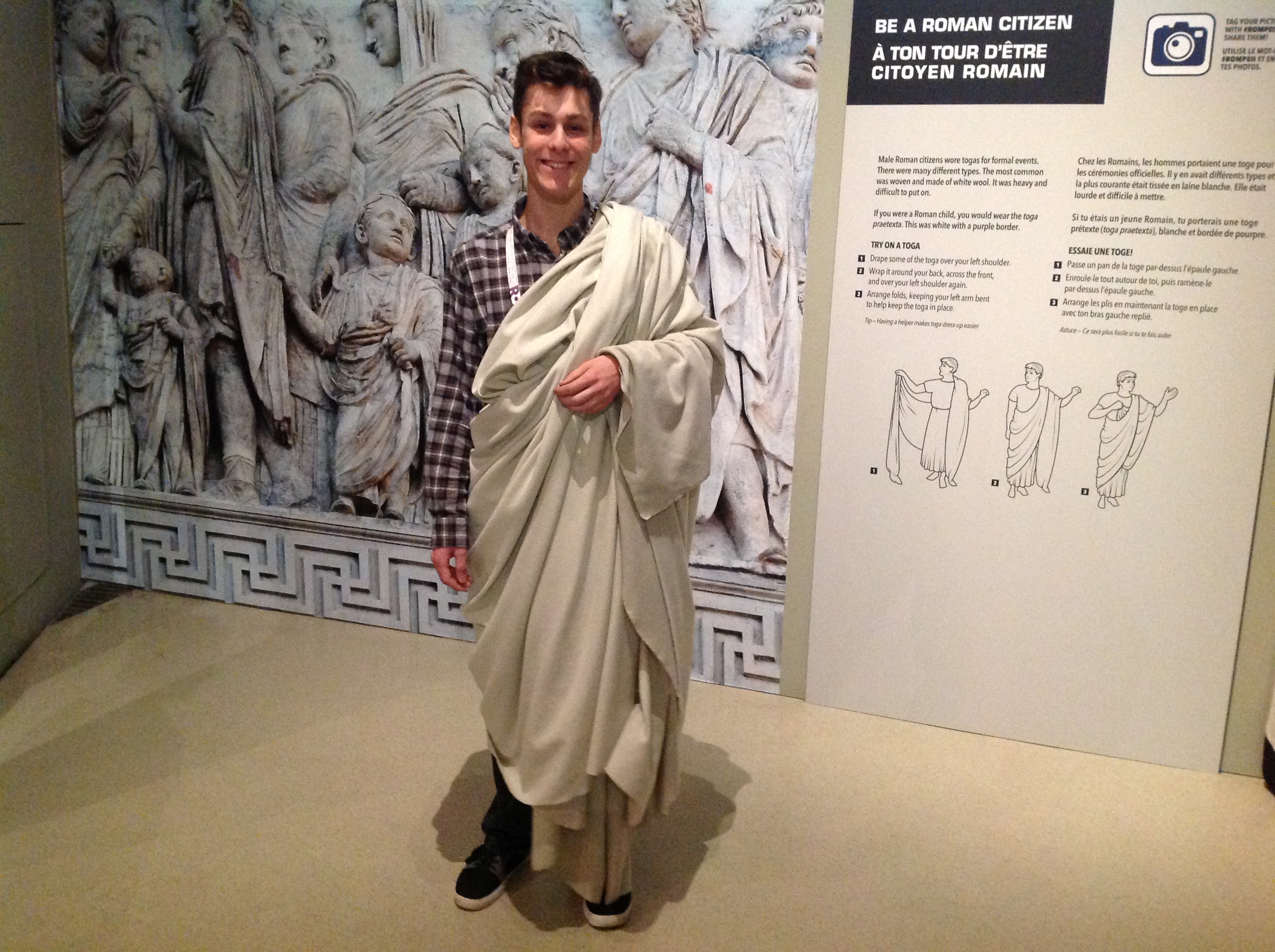 How To Wear A Toga The Ancient Roman Way Getty Iris | vlr.eng.br