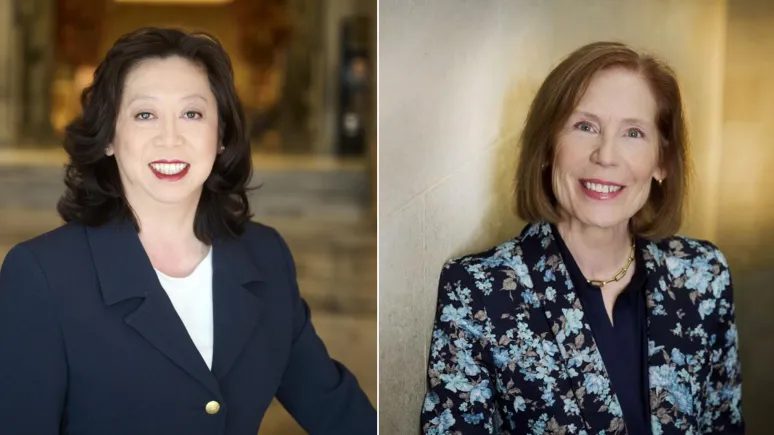 Yoke Chung (left) and Jennifer Wild (right)