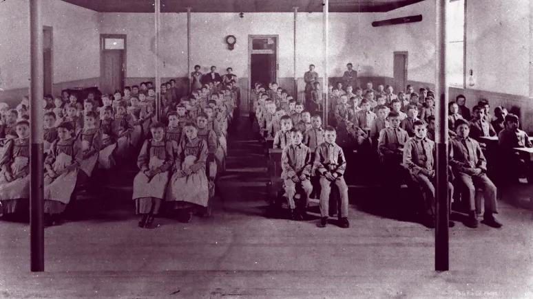 Mohawk Institute classroom 