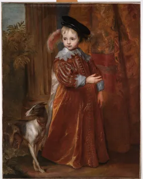 Portrait of Prince William II of Orange as a Child