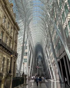 Allen Lambert Galleria, Brookfield Place, Toronto.