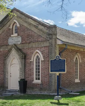 street view of schoolhouse