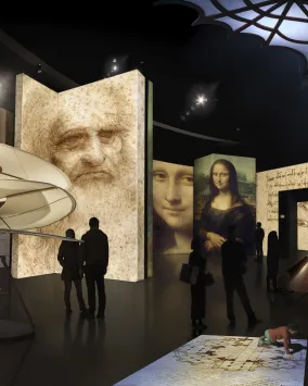 Image courtesy of THEMUSEUM. Leonardo da Vinci – 500 Years of Genius exhibition.