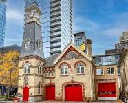 Front Entrance to Firehall in Yorkville