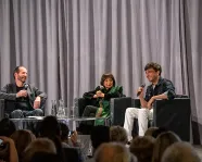 Madhur Jaffrey and Vikas Khanna in conversation with Jacob Richler.
