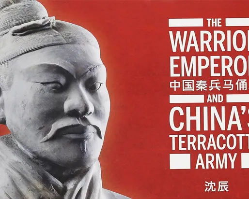 Couverture de L'empereur guerrier : L'armée chinoise en terre cuite