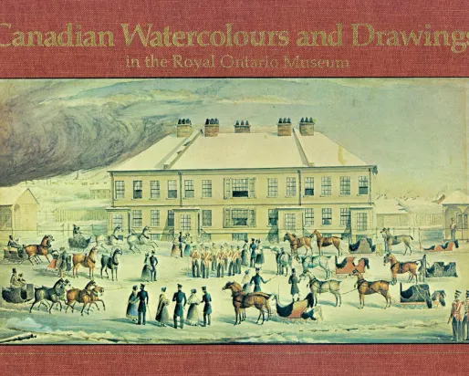 Front cover of the book Canadian Watercolours and Drawings Volume 1 & 2