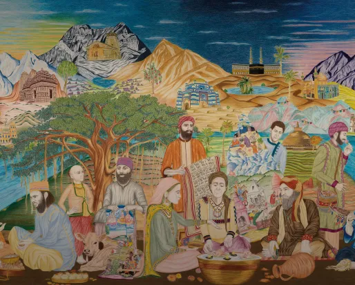 Historic Indian painting