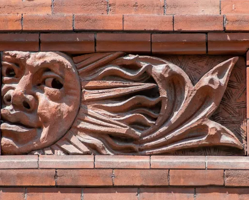 Broadview Hotel bas-relief